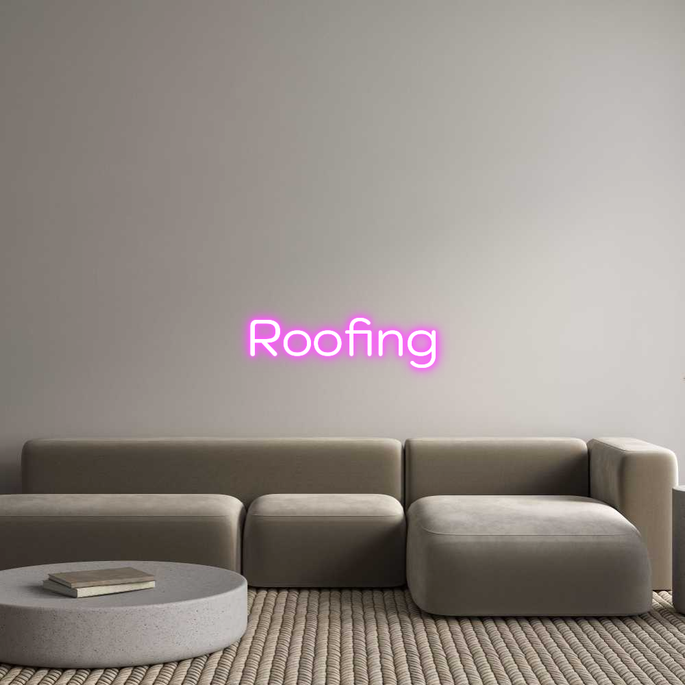 Custom Neon: Roofing